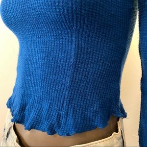 Free People Tops - Free People Royal Blue Top Free People Tops - Free People Royal Blue Top